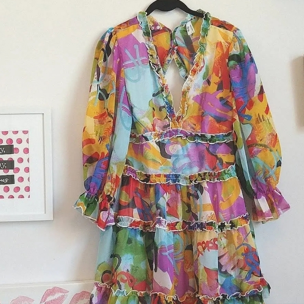 NWT Truth Multicolor Dress Size S (48)